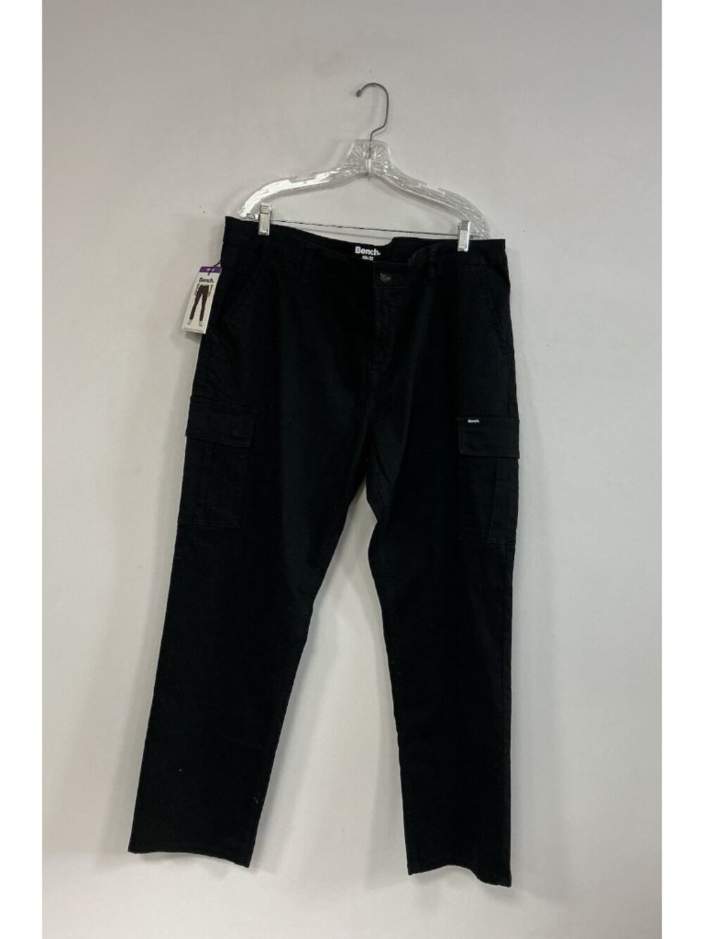 Black Cargo Pants Utility Mens 40 X 32 New